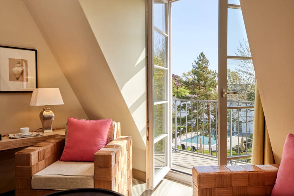 Ostsee Luxus Hotel Terrasse