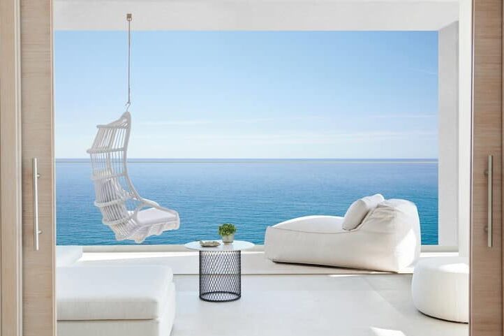 Deluxe Suite Ikos Andalusien Meeresblick Lounge Luxuriöses Lifestyle Hotel