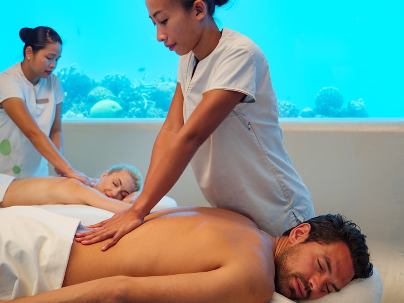 Luxusreisen Unterwasser-Spa Malediven