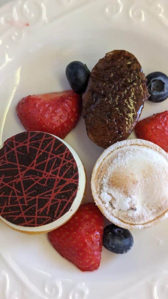 Catering in der World Business Class von KLM