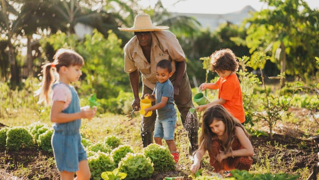 Betreutes Arbeiten mit den Jüngsten im <yoastmark class=