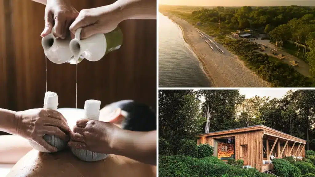 Die besten Segara Wellness Retreats, © WEISSENHAUS, Bootshaus, Massage, Solewaldraum, Traumhafte Wellness-Oasen