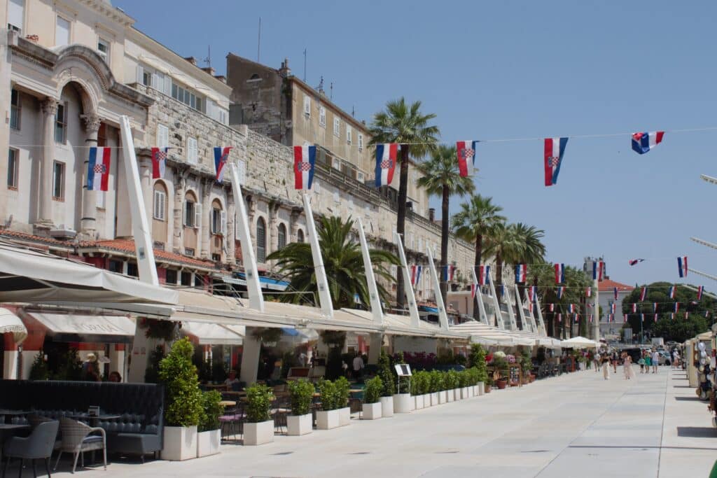 Flanieren auf der Riva-Promenade Kroatien © Maren Einfeldt
