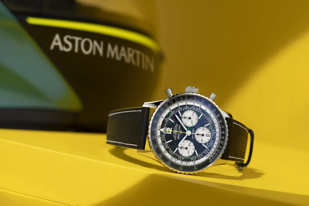 Breitling und Aston Martin: Eine Partnerschaft aus Präzision und Geschwindigkeit